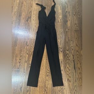 Young Fabulous & Broke Black Jumpsuit with Slim Silhouette